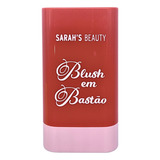 Blush Em Bastão Acabamento Natural 6 Cores - Sarah's Beauty Tom Da Maquiagem 02