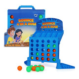 Board Game Point Games Bounce 4 In A Row Com Estojo De Armaz