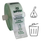 Bobina C/ 1000 Saquinhos Higiênicos Biodegradáveis Pega Caca