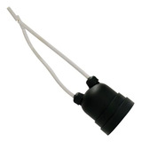 Bocal Pendente Rabicho Plastico Preto 50 Un Foxlux