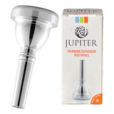 Bocal Prateado Trombone Calibre Fino Júpiter Jbm-5gb Taiwan