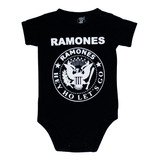Body De Bebe Temático Mesversario ( Ramones )