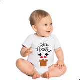 Body Infantil Moderno Menina Primeiro Natal Preço Imperdível