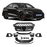 Body Kit Dianteiro Transforma Audi A3 Sedan/hatch Em Rs3 Vo6