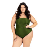 Body Maiô Plus Size Cavado Anitta Asa Delta Com Cinto Luxo