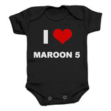 Body Roupinha Bebê Banda Maroon 5 Sugar Pop Rock Bori Bodi 3