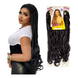 Boho French Curl Cabelo Gypsy Mega Hair Premium 60 Cm 400g