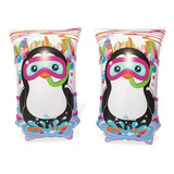 Boia De Braço Infantil Bestway Com Estampa Pinguim 30x15cm