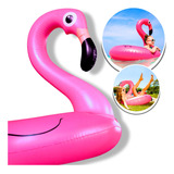 Boia Flamingo Gigante Grande Piscina Praia Inflável 90cm