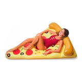 Boia Inflável Gigante Formato Fatia Pizza Floatie Kings