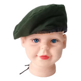 Boina Tática Militar Exercito Infantil Veste 1 A 5 Anos