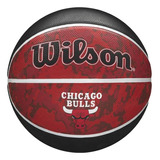 Bola Basquete Nba Team Tiedye Chicago Bulls Wilson Oficial