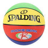 Bola Basquete Spalding Rookie Gear Jr + Bomba - Mirim Tam. 5