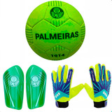 Bola Corinthians Kit Goleiro Infantil Luva/caneleira Oficial