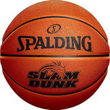 Bola De Basquete Spalding Slam Dunk N°7 Laranja Clara