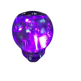Bola De Câmbio Iluminada Com Led Rosa Para Carro Com Anel Ré