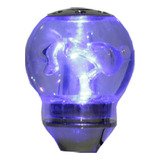 Bola De Câmbio Sport Cristal Iluminada Led Azul Universal