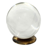 Bola De Cristal Trasparente Grande Com Base Para Adivinhação