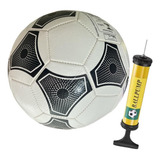 Bola De Futebol Campo Tamanho Oficial 5 Com Bomba De Ar