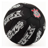 Bola De Futebol Licenciada Corinthians (sccp) N° 5 Cor Preto