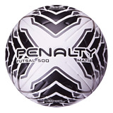 Bola De Futsal Matis Xxiv Branco/preto/chumbo Penalty