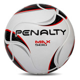 Bola De Futsal Max 500 Dt Xxii Branco/preto/vermelho Penalty