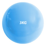 Bola De Peso Tonificadora 3kg Sandball Para Yoga E Funcional
