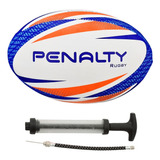 Bola De Rugby Penalty Oficial Mais Inflador Profissional