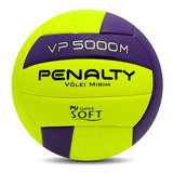 Bola De Vôlei Penalty Vp 5000m Cor Amarelo Por Quadra