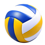 Bola De Vôlei Tamanho Oficial Couro Sintético Praia Quadra
