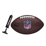 Bola Futebol Americano Nfl The Duke Oficial Wilson + Bomba