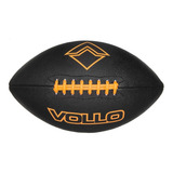Bola Futebol Americano Tamanho 9 Vollo Flag Preta Cor Preto