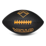 Bola Futebol Americano Tamanho Oficial 9 Vollo Flag Preta