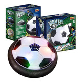 Bola Futebol Hover Ball Flutuante Ar Desliza Casa Com Luzes
