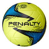 Bola Futsal Líder Xxiv Amarelo, Azul E Preto Penalty