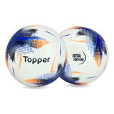Bola Futsal Topper Quadra De Cimento Vulcanizada Macia Pro