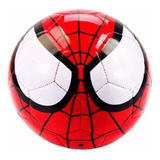 Bola Homem Aranha De Futebol N°5 Society Couro Sintético