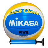 Bola Mikasa Vôlei De Praia Original Profissional Macia Fivb