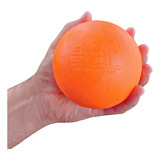 Bola Para Pitbull Brinquedo Anti-stress Para Cães Grandes Cor Laranja
