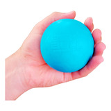 Bola Pula Pula Maciça Big Bull Pet Bolinha Pra Cachorro Cão Labrador Pastor Alemão Cor Bola 80mm Azul Bebê