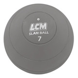 Bola Slam Ball De Borracha 7kg Cinza Lcd Borrachas