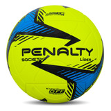 Bola Society Penalty Lider N4 - Ultrafusion Cor Amarelo/azul