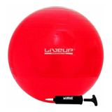 Bola Suíça Pilates Premium C/ Bomba 45cm Liveup Anti Estouro
