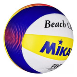 Bola Volei De Praia Beach Classic Areia Mikasa Oficial C/ Nf