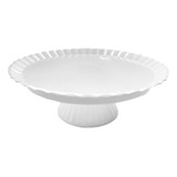 Boleira Redonda Bandeja 2 Em 1 P/ Bolos/doces/salgados 24cm