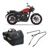 Bolsa Alforge Moto Impermeável Tondin + Afastador Meteor 350