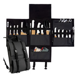 Bolsa Case Porta Facas, 16 Bolsos, Estojo Churrasco, Chef