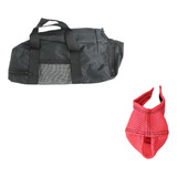 Bolsa De Contenção De Gato + Focinheira Confortavel Ajuste