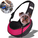 Bolsa De Passeio Pet Cachorro Mochila Transporte Transversal