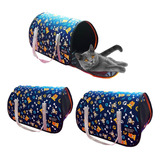 Bolsa De Transporte Casinha Fechada Bag /dog Xadrez Rf03